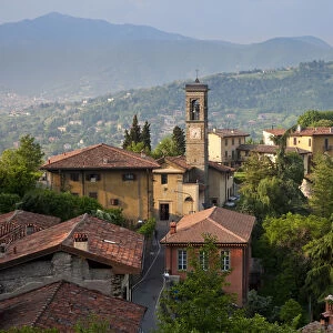 View over Bergamo, Lombardy, Italy