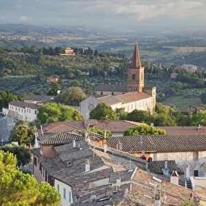 View of Church of Santa Giuliana, Perugia, Umbria, Italy