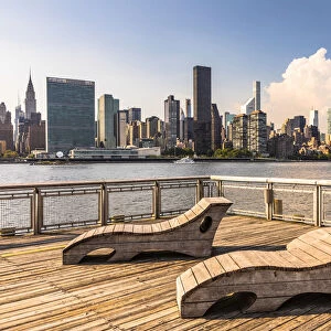 View of Midtown Manhattan from Long Island City, New York City, USA