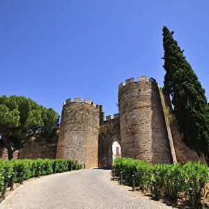 Vila Vicosa castle, dating back to the 13th century. Alentejo, Portugal