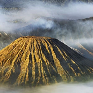 Volcanic landscape with Batok - Indonesia, Java, Tengger Caldera