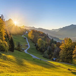 Wamberg, Garmisch Partenkirchen, Bavaria, Germany, Europe