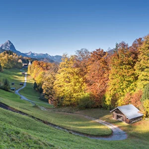 Wamberg, Garmisch-Partenkirchen, Baviera, Germany