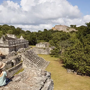 The Yucatec Maya archaeological site of Ek Balam, Temozon, Valladolid, Yucatan, Mexico. (MR)