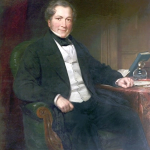 John Heathcoat Heathcote, Inventor of the Bobbin Net Machine, by Willaim Gush, 1830