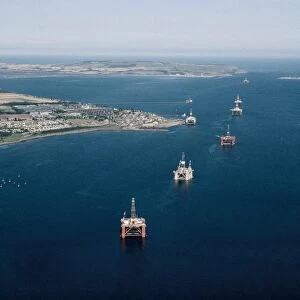 Drilling Platforms, Cromarty Firth, 2000