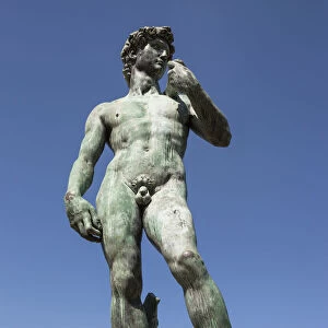 France, Nice, Replica of Michelangelos statue of David