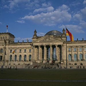 GERMANY, Berlin The Reichstag, seat of the German Parliament