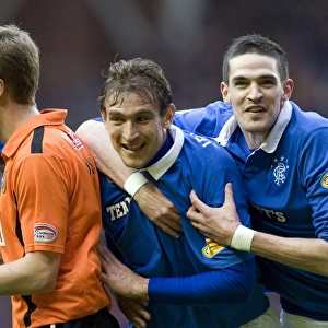 Matches Season 10-11 Collection: Rangers 2-0 Dundee United