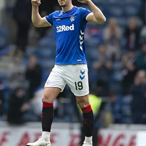 Rangers Nikola Katic: Scottish Premiership Glory Celebration at Ibrox Stadium (Scottish Cup Winning Moment)