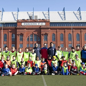Soccer Schools Poster Print Collection: Ibrox Complex Soccer School Easter 2012