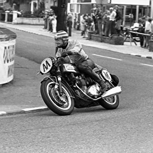 Albert Moule (Triumph) 1973 Manx Grand Prix