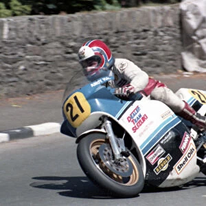 Andy McGladdery (Dealer Team Suzuki) 1985 Senior TT