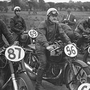 Bertie Goodman (Velocette) 1949 Junior Ulster Grand Prix
