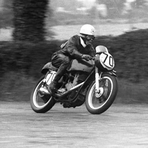 Carl Ward (AJS) 1961 Junior Manx Grand Prix