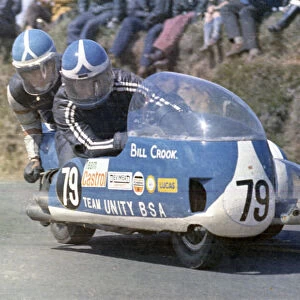 Bill Crook & Kenny Arthur (BSA) 1972 500 Sidecar TT