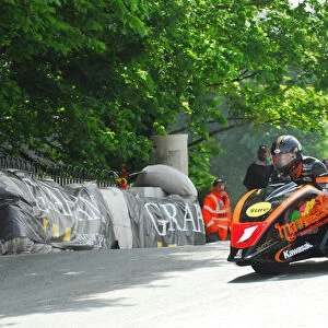 Dave Molyneux and Patrick Farrance (DMR) 2012 Sidecar TT