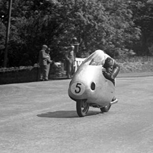 Florian Camathias (NSU) 1957 Lightweight TT