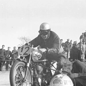 Fritz Muhlemann & W Reusser (BSA) 1956 Sidecar TT