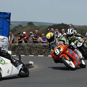 Ian Lougher (Honda) and William Dunlop (Honda) 2011 Southern 100