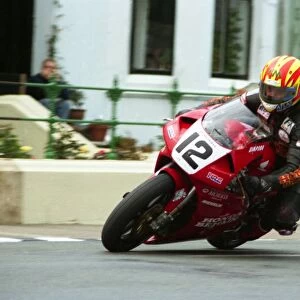 Ian Simpson at White Gates; 1998 Formula One TT
