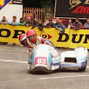 Joe Heys & Christian Hefti (Heys Yamaha) 1988 Sidecar TT