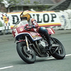 Joey Dunlop (Honda) 1981 Formula One TT
