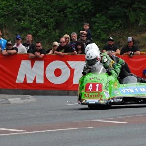 Kenny Howles & Dave Mahon (Ireson Suzuki) 2016 Sidecar 2 TT