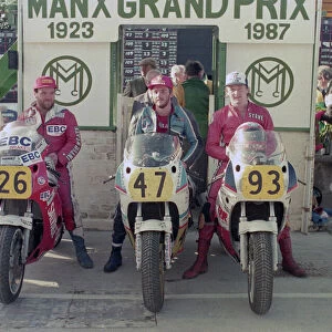 Leaderboard men 1987 Senior Manx Grand Prix
