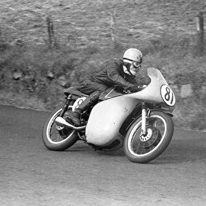 Lewis Young (AJS) 1958 Junior Ulster Grand Prix