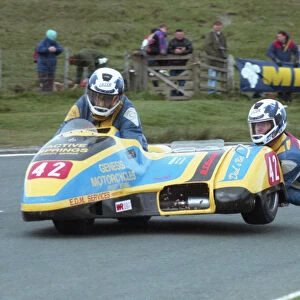 Martin Waters & Tim Jarvis (Molyneux Honda) 1995 Sidecar TT