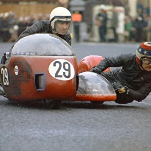 Maurice Candy & Eddy Fletcher (MJC) 1971 500 Sidecar TT