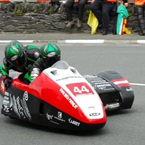 Michael Grabmuller & Manfred Wechselberger (LCR Yamaha) 2013 Sidecar TT