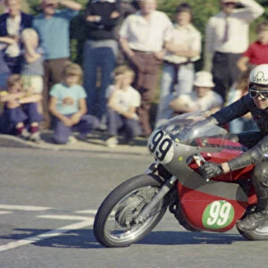P Beaumont (Ducati) 1976 Jurby Road