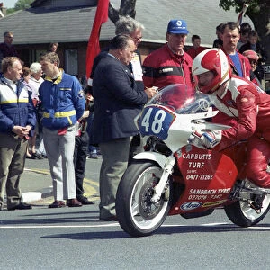 Peter Wakefield (Maxton Rotax) 1990 Junior TT
