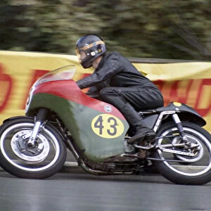 Roger Haddock (Cowles Matchless) 1974 Senior Manx Grand Prix