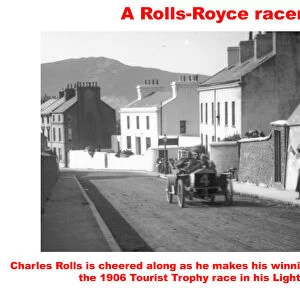 A Rolls-Royce racer