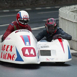 Steve Langham & Ian Ward (Yamaha) 1996 Sidecar TT