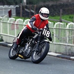 Tony Wright (Velocette) 1990 Senior Classic Manx Grand Prix