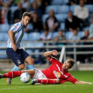Intense Rivalry: Coventry City vs Crewe Alexandra - A Battle for Possession in Sky Bet League One