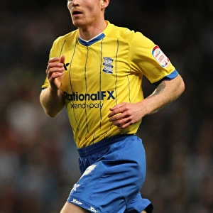 Chris Burke at Etihad Stadium: Birmingham City's Star Moment in Carling Cup Third Round Against Manchester City (September 21, 2011)