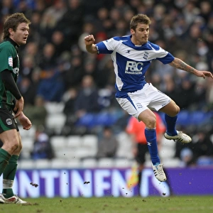 David Bentley Scores the Opener: Birmingham City vs. Coventry City - FA Cup Fourth Round