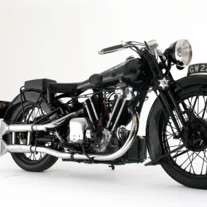 1932 Brough SS100 10HP Lawrence of Arabia classic bike