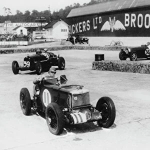 British Empire Trophy race at Brooklands 1935