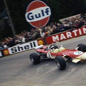 Lotus 49 Gold Leaf, Jackie Oliver. 1968 Belgian Grand Prix