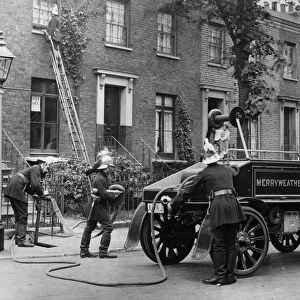 Merryweather electric fire engine