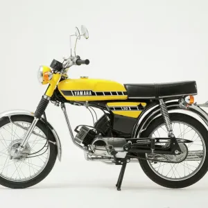 1987 Yamaha FS1E Moped Print 1987 Yamaha FS1E Moped Print