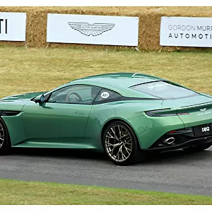 Aston Martin DB12 Coupe 2023 Green metallic