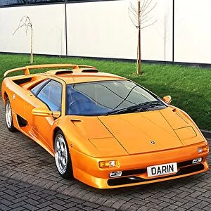 Lamborghini Diablo SV, 1998, Orange, metallic