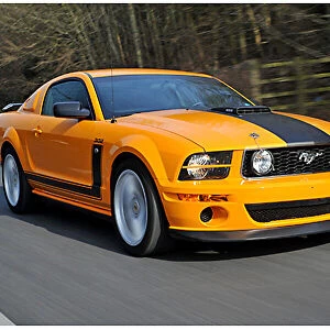 Saleen Parnelli Jones Mustang 2007 Orange & black